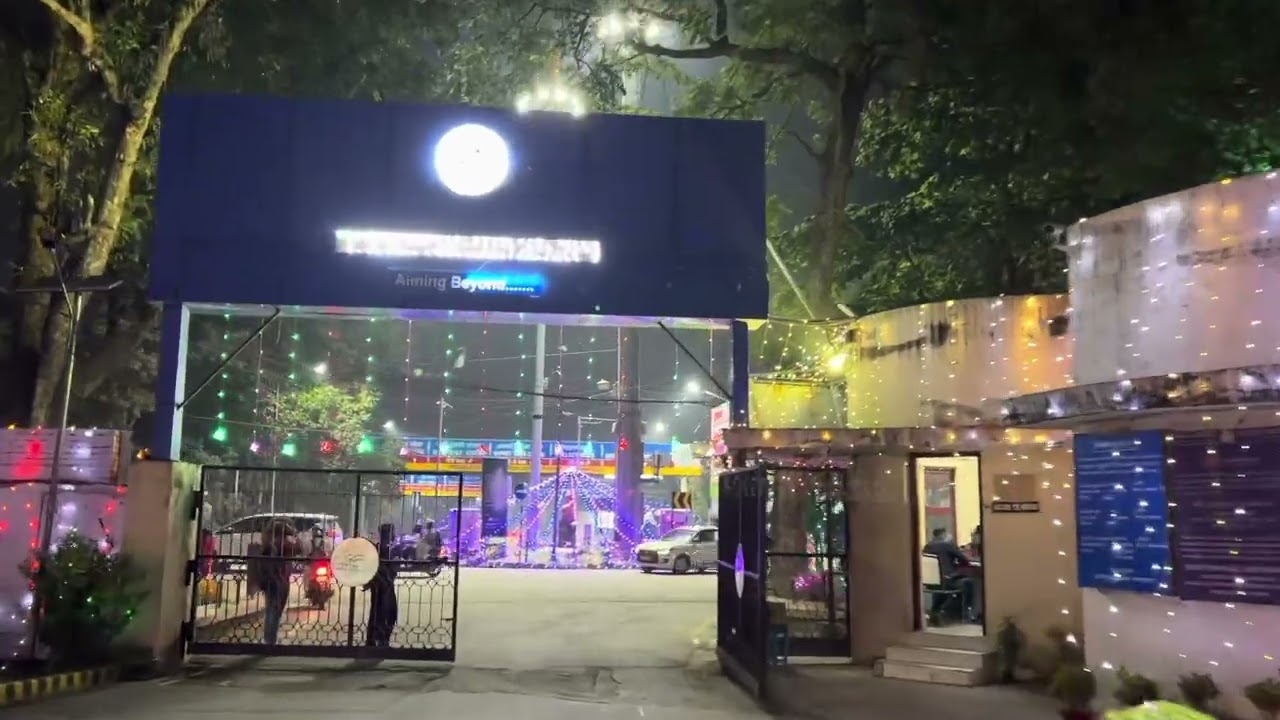 MECON Office Night View 😍 | Beautiful Lights & Peaceful Vibes | Ranchi Nightlife 2025