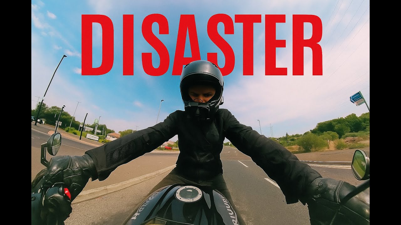 Disaster,  I Lost It! Triumph Street Triple 675 Rideout