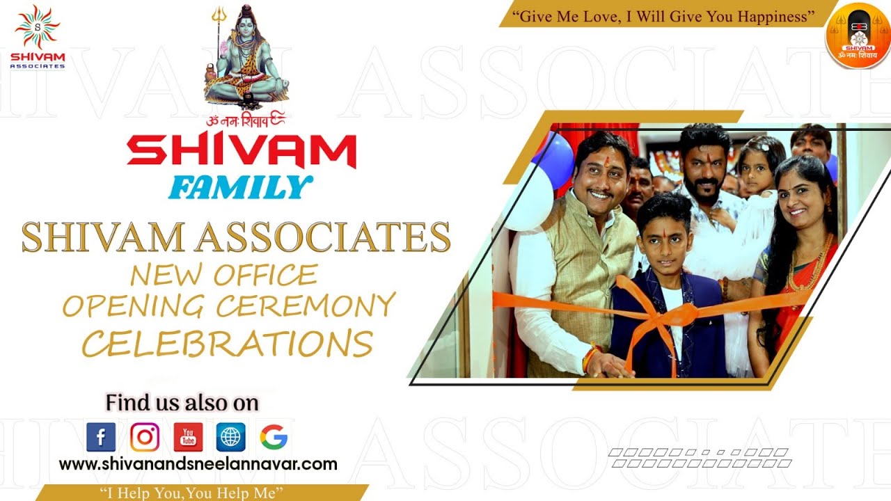SHIVAM ASSOCIATES NEW OFFICE OPENING CEREMONY CELEBRATIONS