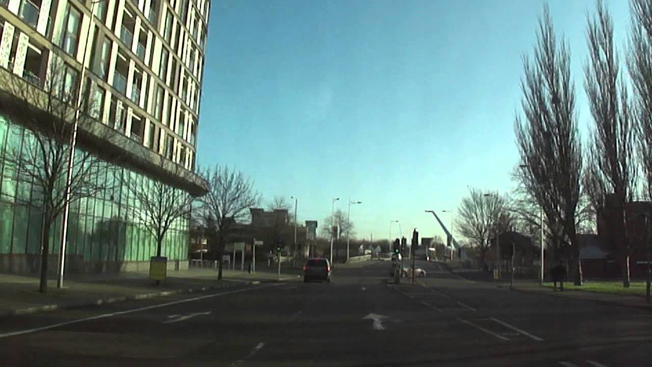 Driving from Camden Town to Woodford on Christmas day quiet roads with minimal traffic encountered.