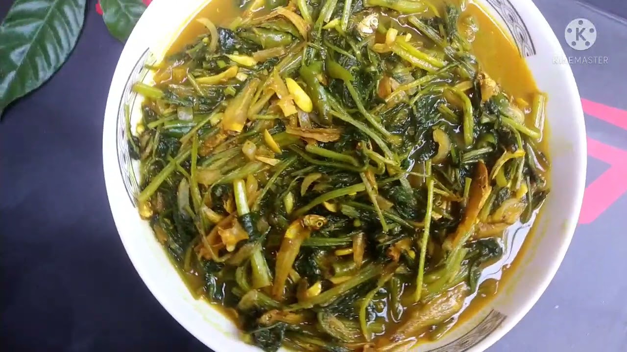 শুটকি দিয়ে মুলা শাক রান্নার সহজ রেসিপি