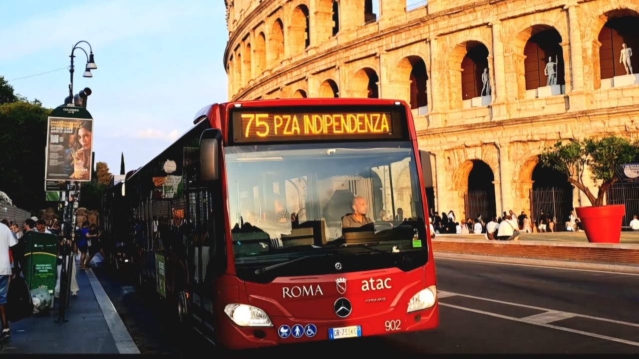 Rome's Red Bus Adventure