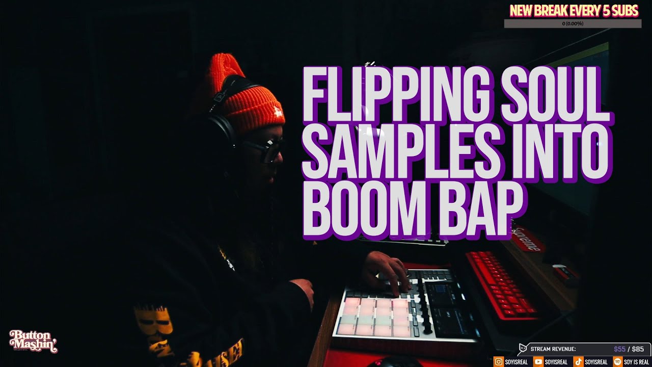 MAKING BOOM BAP OUT OF SOUL RECORDS ON MASCHINE MK3