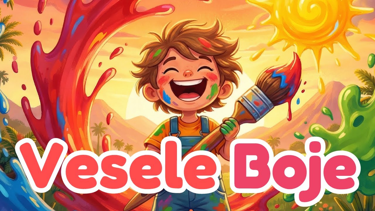 Šarena Avantura! 🌈 Učimo Boje Zajedno / Pesmice za decu / Veseli Svet