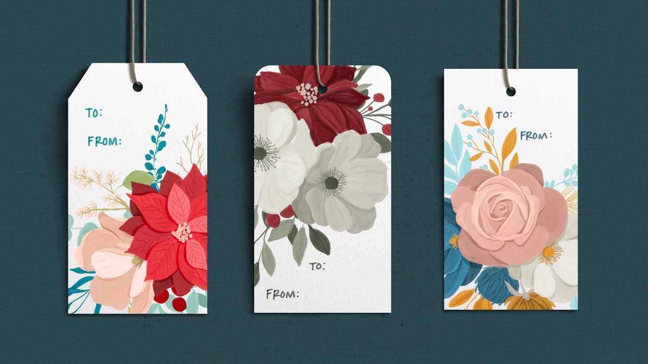 The EASIEST Way to Make Gift Tags with an iPad 🏷️