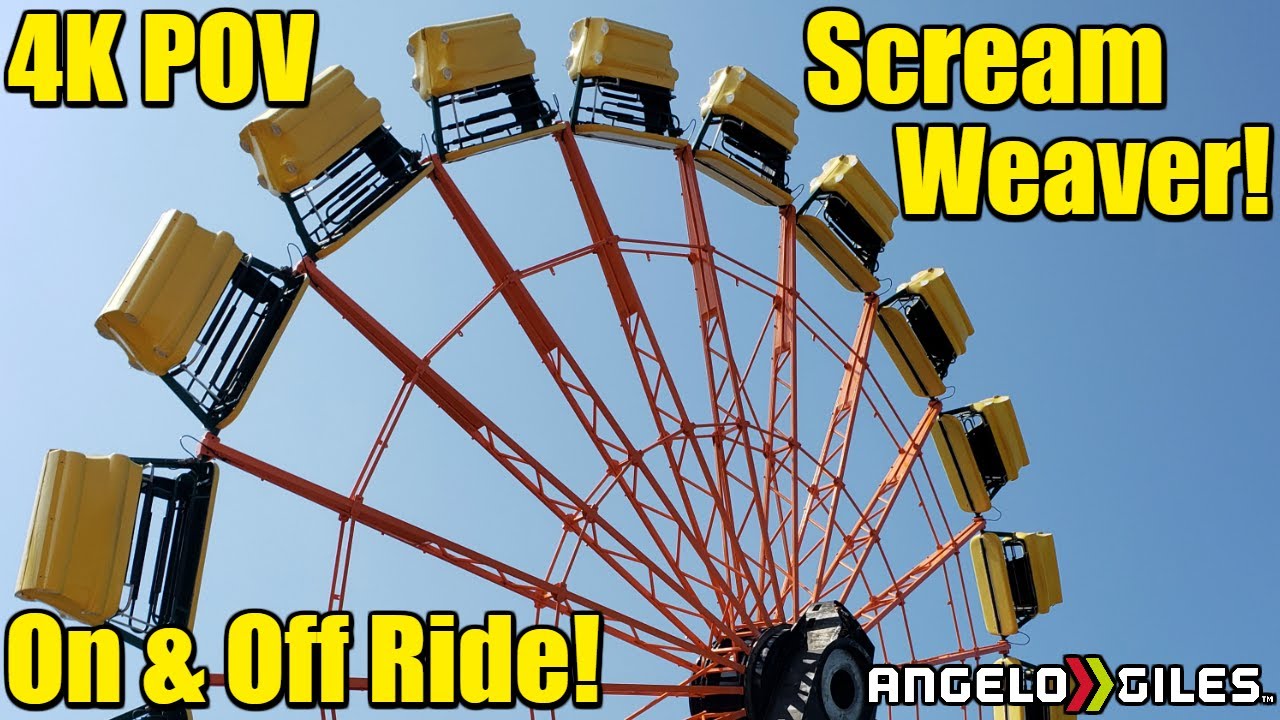 Scream Weaver In 4K | On & Off Ride | POV | Carowinds