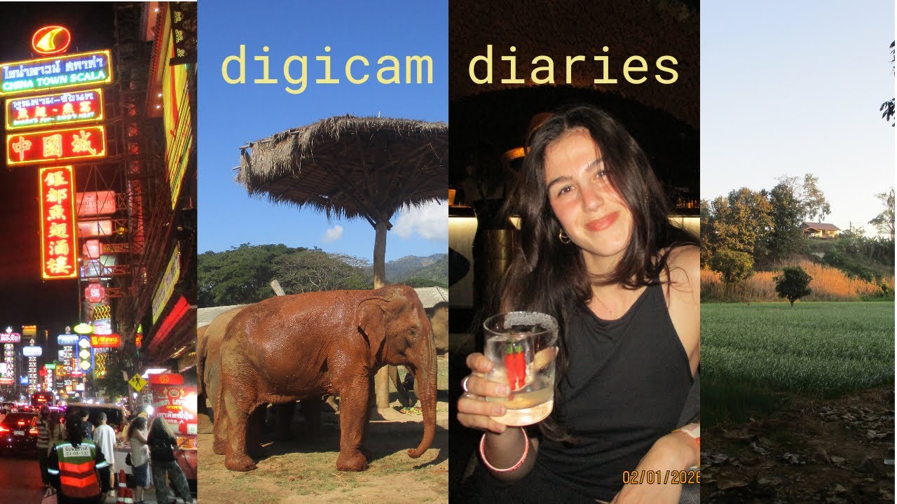 digicam diaries: thailand travel vlog - bangkok, chiang mai & pai
