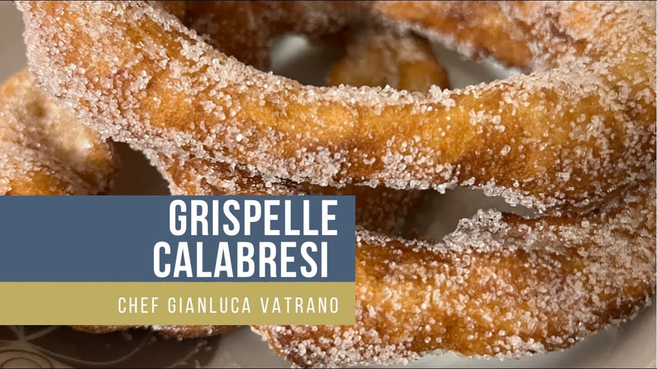 Grispelle (crispelle) o cullurielli Calabresi! Dolci fritti per festeggiare ogni evento