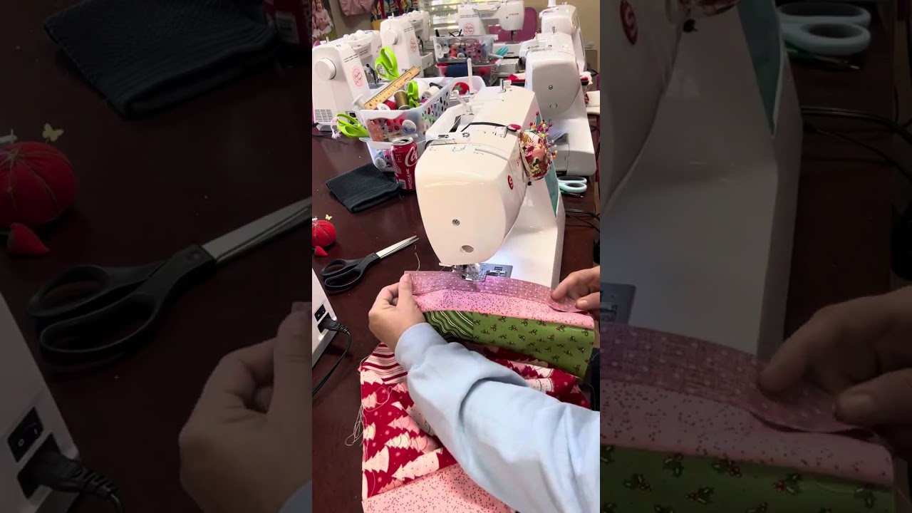 Notebook cover with pen holder sewing tutorial