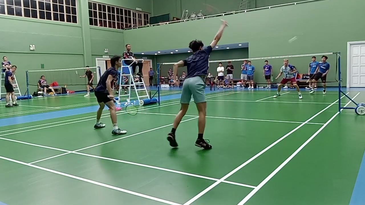 Badminton Friendly Match - (Adhoc) Ter Chun Wei / Chua Jin Yang Vs (Widad) Jia Jie / Tan Ming Kang
