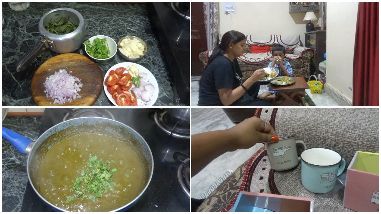 Thursday vlog || Dinner Routine || Perfect recipe for Lunch and dinner || Indian dinner routine ||