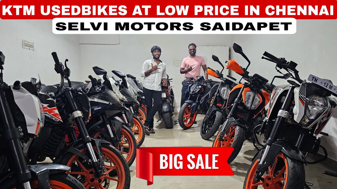 KTM DUKE & RC USEDBIKES AT LOW PRICE IN CHENNAI | 90% FINANCE | LOW DOWN PAYMENT | ARK Diaries