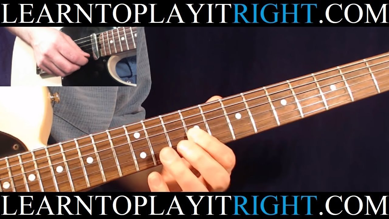 Hotel California Solo Lesson 1/3 - Note by Note - Eagles