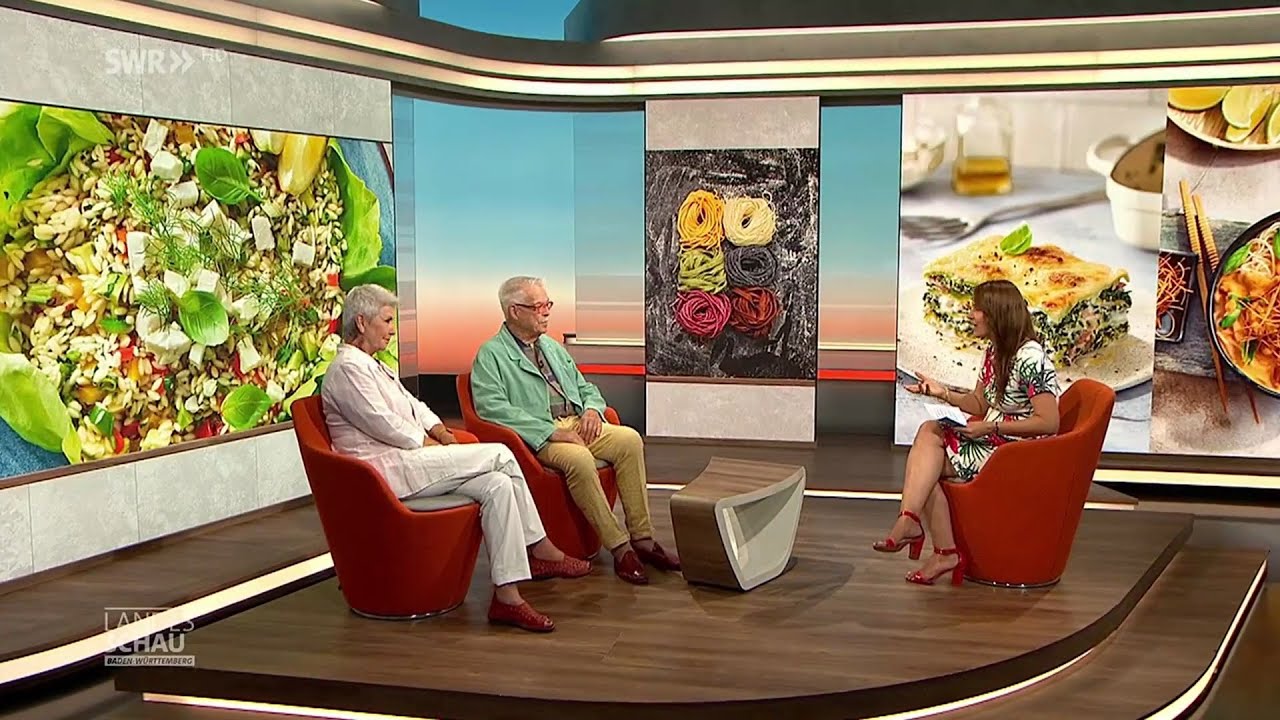 Martina Meuth und Bernd Moritz Neuner-Duttenhofer in der SWR Landesschau BW, 23.08.2024