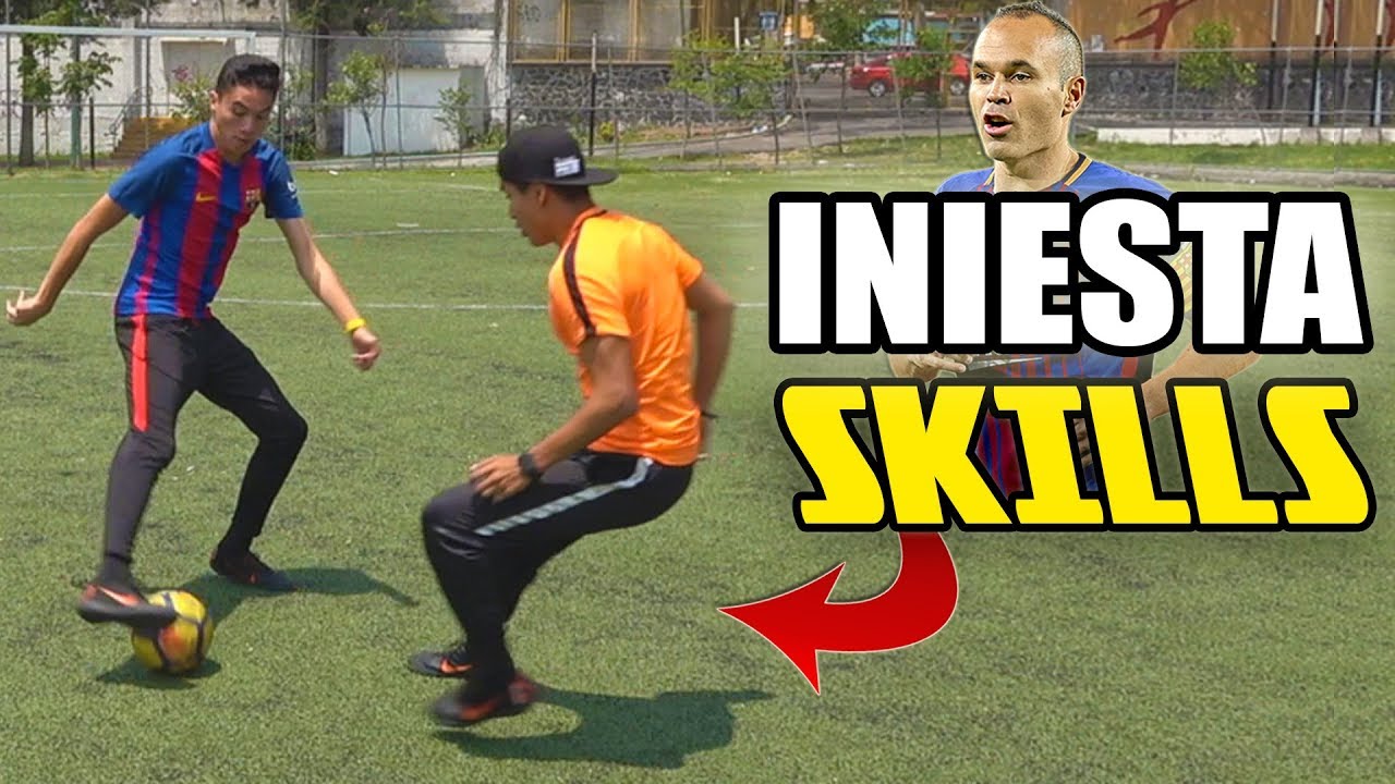 LOS REGATES que DESTROZO CADERAS en el FUTBOL / TRIBUTO INIESTA