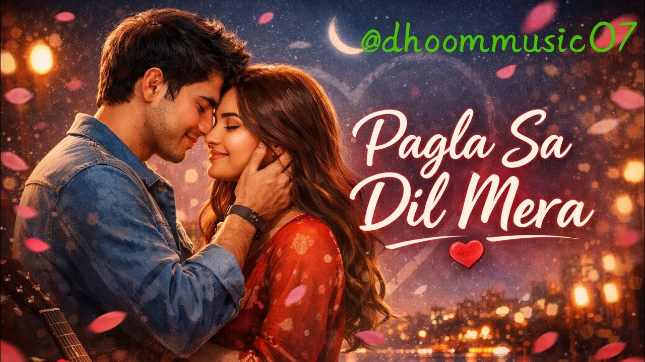 Pagla Sa Dil Mera | Romantic Hindi Love Song | Emotional Heart Touching| By Dhoom music07