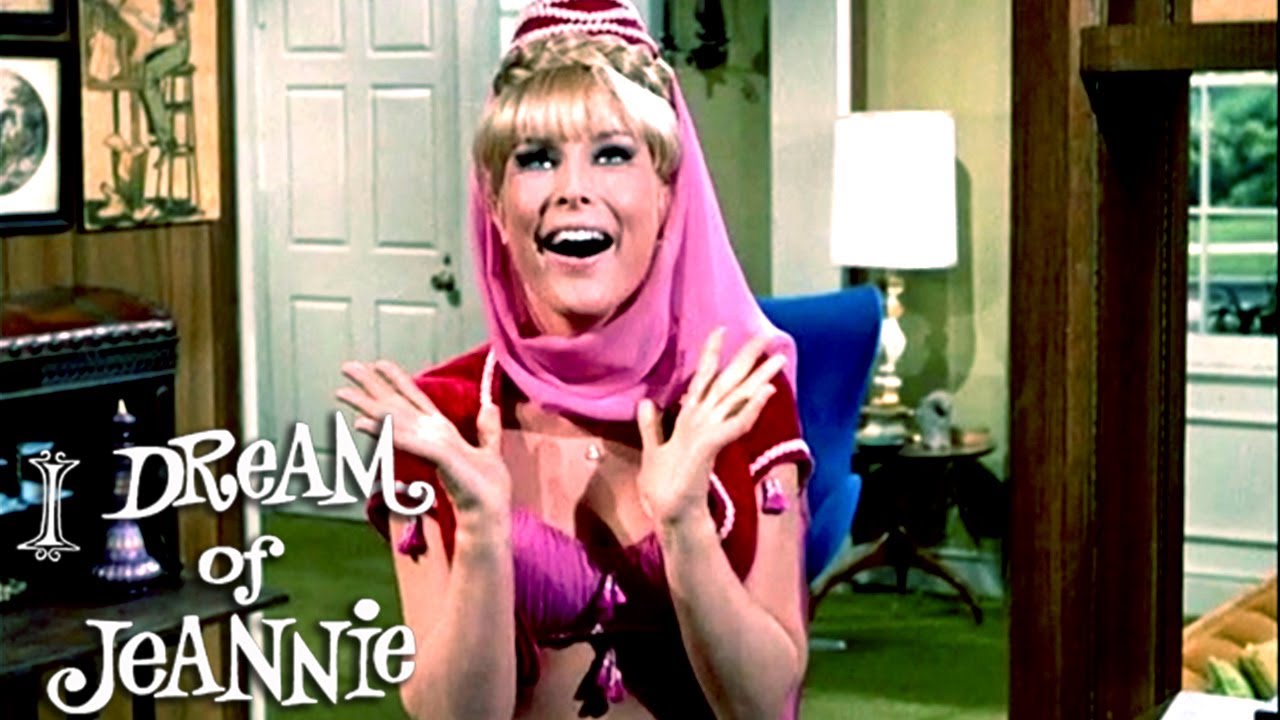 I Dream of Jeannie | Jeannie Gives Up Her Powers For 24 Hours | Classic TV Rewind