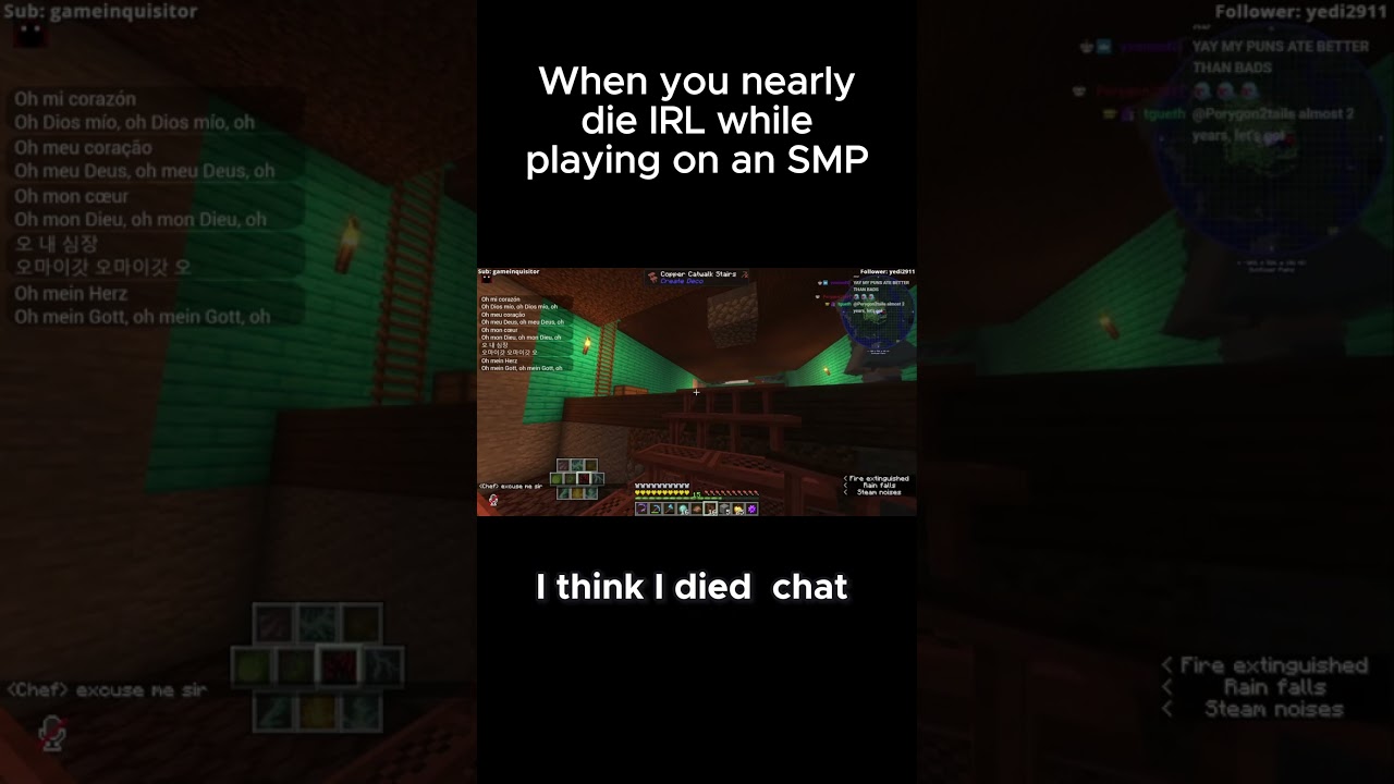 BadBoyHalo Almost Dies Playing Minecraft