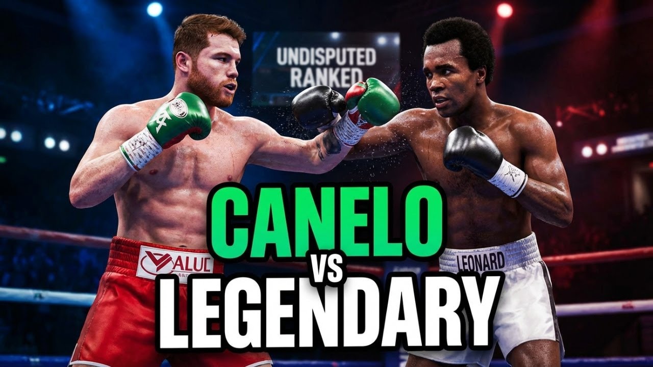 Canelo vs Sugar Ray Leonard in Undisputed Ranked – Absolute WAR