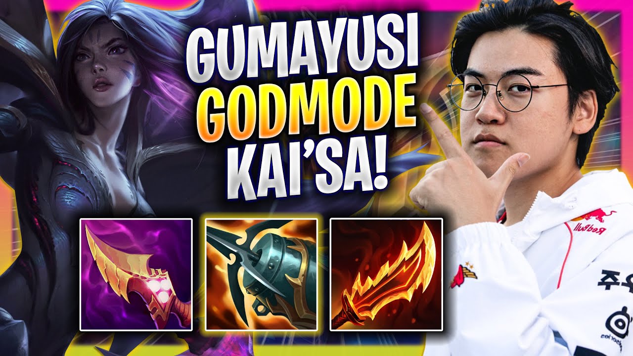 GUMAYUSI LITERALLY GOD MODE WITH KAI'SA! - T1 Gumayusi Plays Kai'sa ADC vs Ezreal! | Season 2024