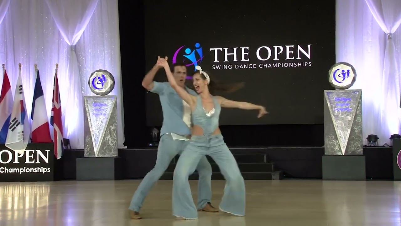 Glenn Ball and Florencia Diaz - 4th place Classic - The Open 2023