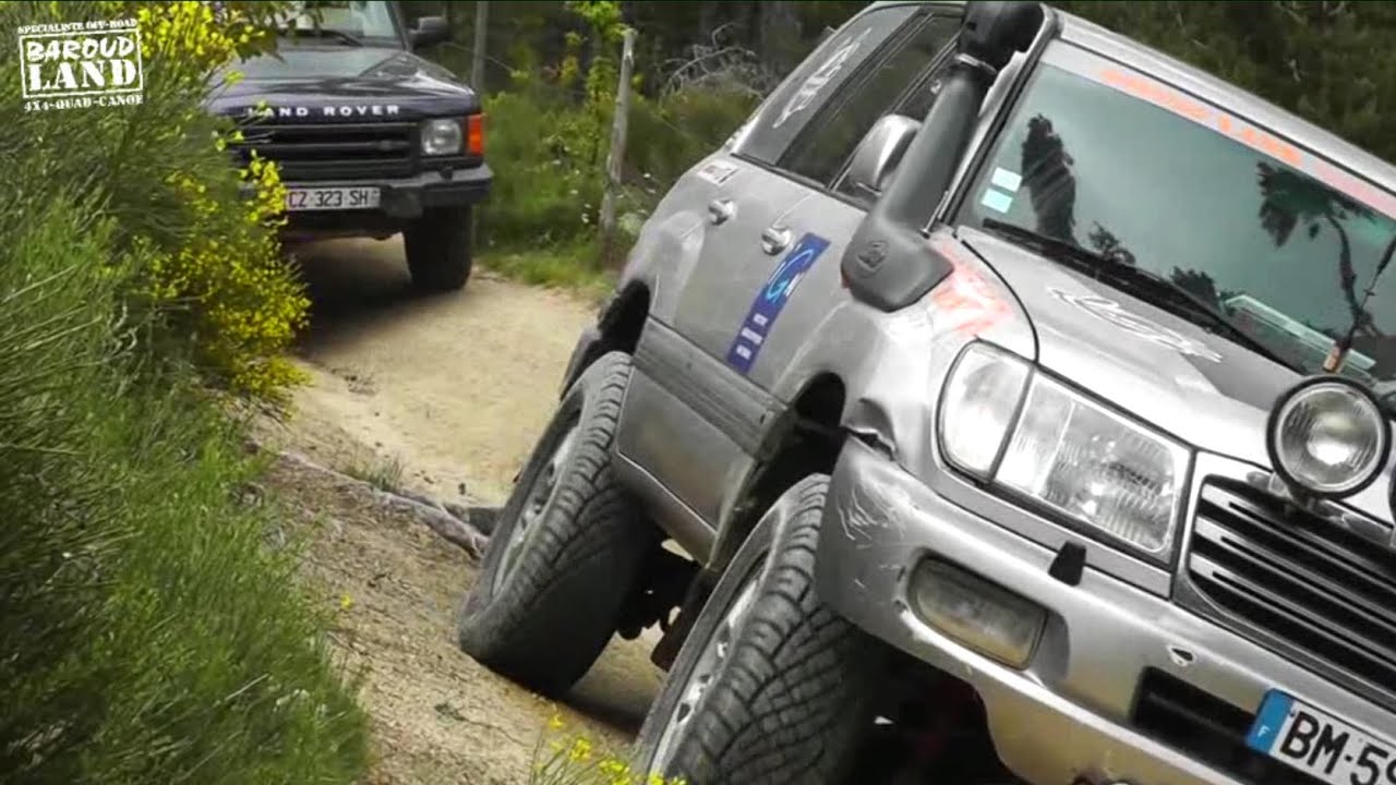 Location 4x4 Baroud'Land - Apprendre a bien piloter un Toyota HDJ100 en off-road - Lozère 2013
