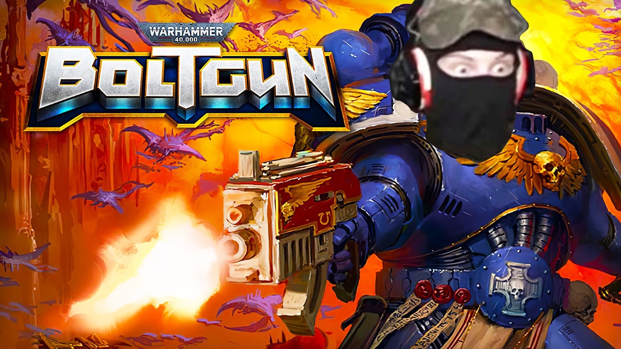 Тест Штурмует Warhammer 40000: Boltgun