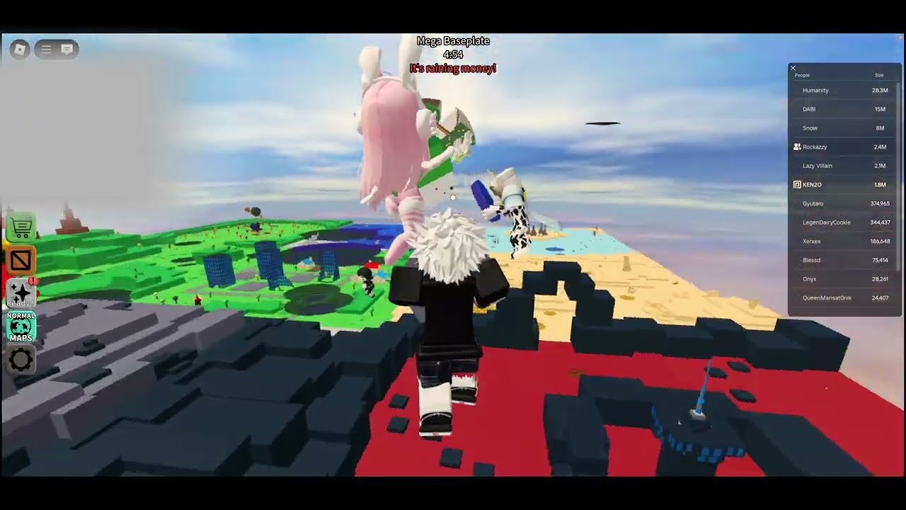 ROBLOX EAT THE WORLD ROCKAAZY VS ALL DMC PART 2