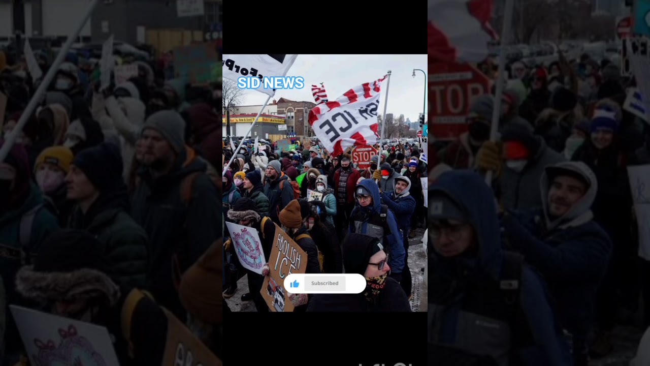 Thousands march and dozens arrested in Minneapolis protests against ICE