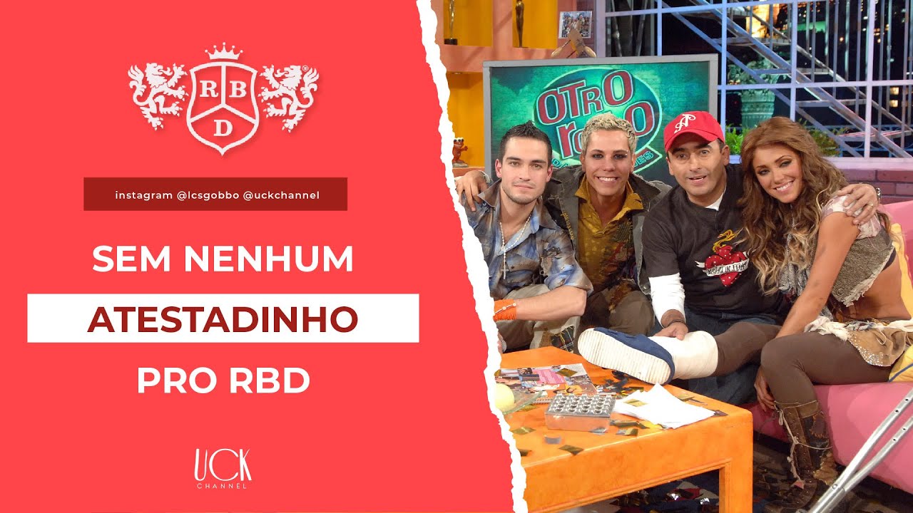 Integrantes do RBD FAZENDO SHOWS mesmo DOENTES | @uckchannel