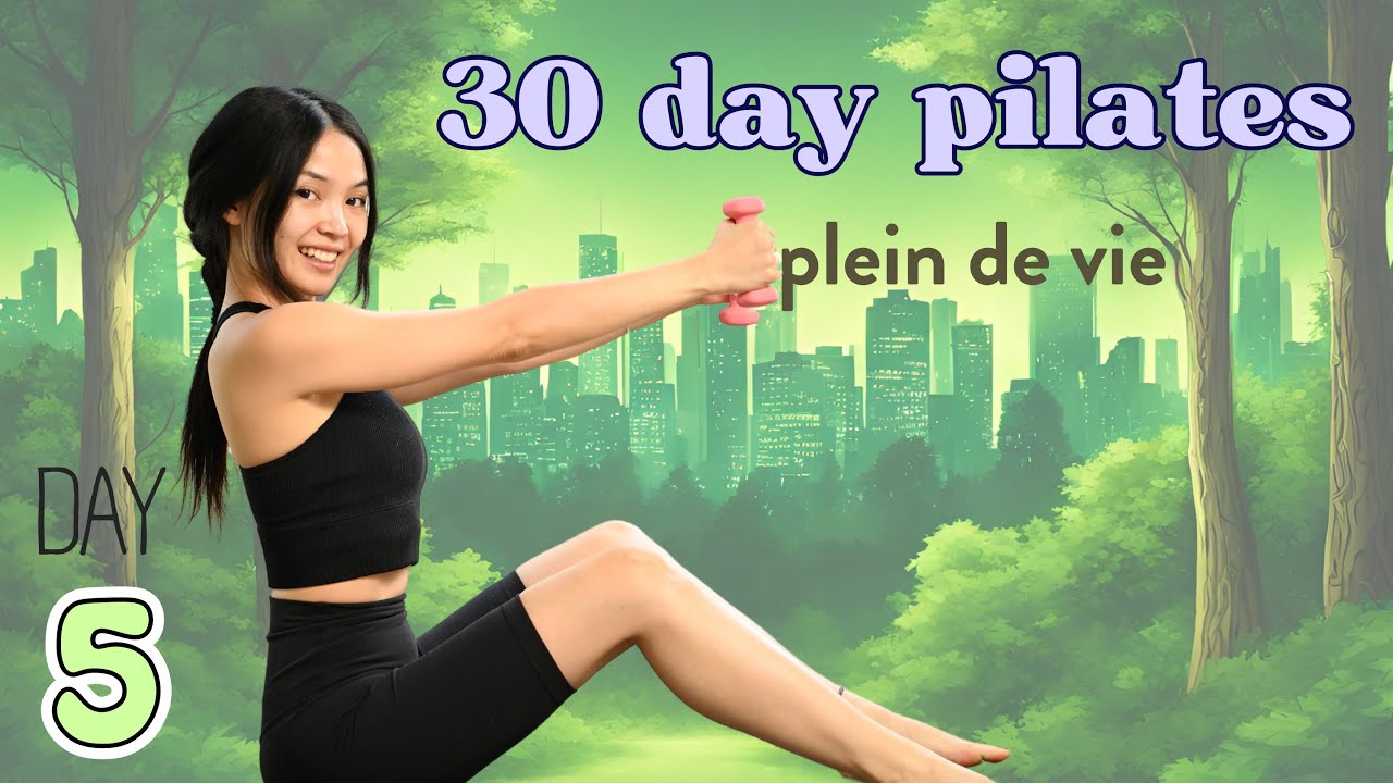 Day 5: Adventurous Attitude 🌟 CARDIO PILATES FOR WEIGHT LOSS | 30 Day Pilates Challenge Plein de Vie