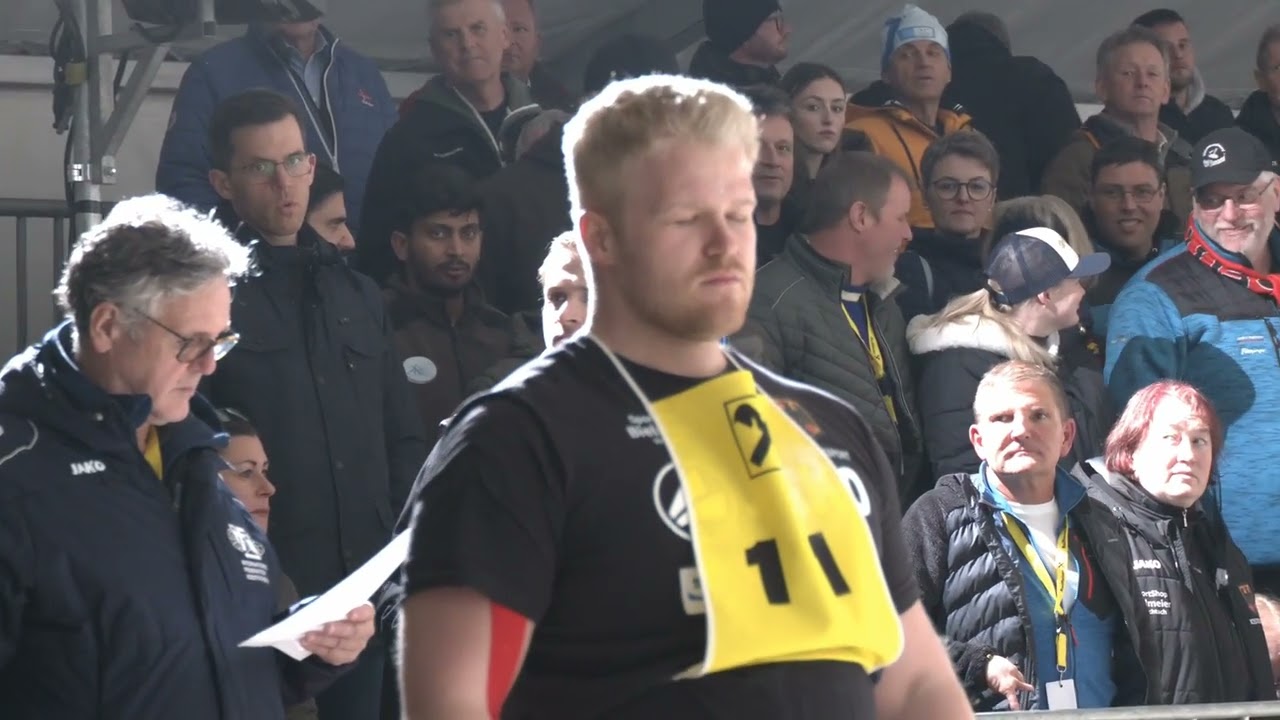 Eisstock WM 2025, Finale Weitenwettbewerb Herren