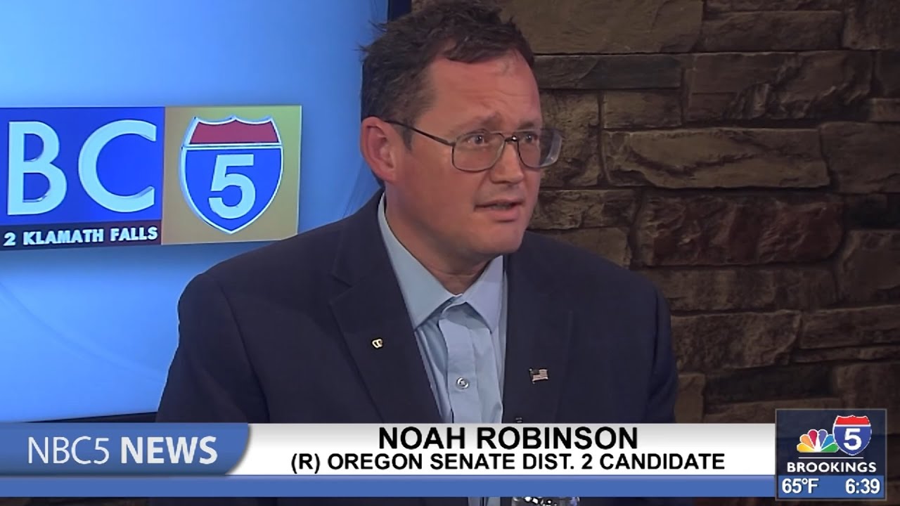 Five on 5 - Noah Robinson - (R) Oregon, Senate Dist. 2 Candidate
