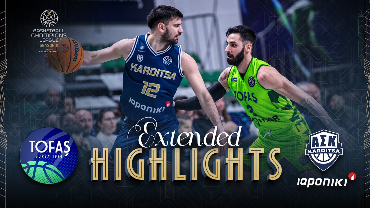 Tofas Bursa v Karditsa Iaponiki | Round of 16 | Full Game Highlights | #BasketballCL 2025-26