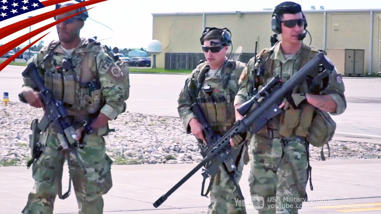 米空軍TRF：ICBMサイロを防護するSWATチーム(特殊部隊)