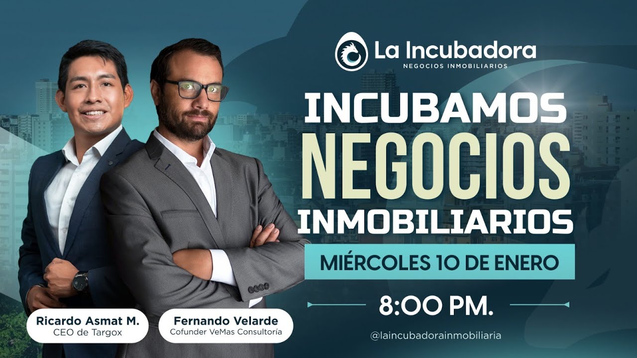 Como funciona La Incubadora Inmobiliaria