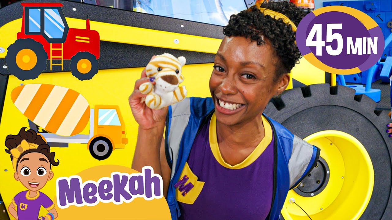 Meekah's Construction Playground Adventure | Educational Videos for Kids | Blippi and Meekah Kids TV