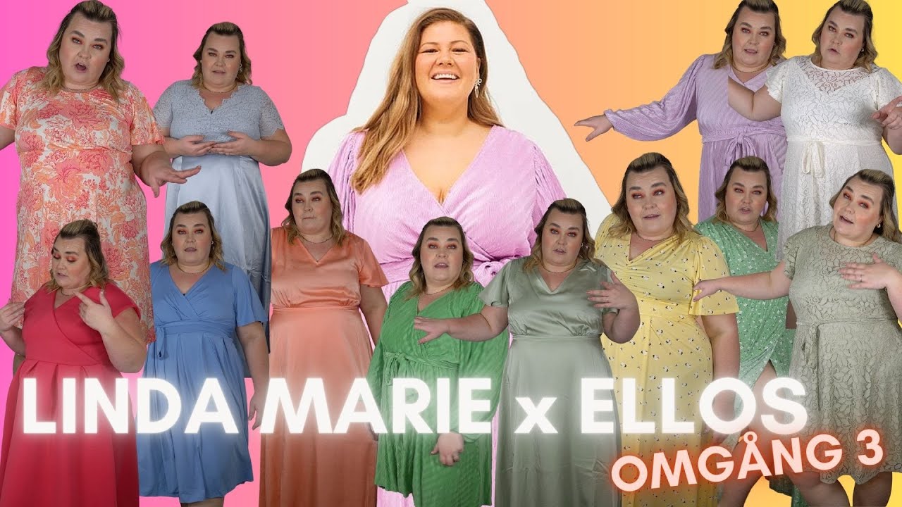 TESTAR HELA LINDA-MARIES KOLLEKTION MED ELLOS (i alla färger!) omgång 3!