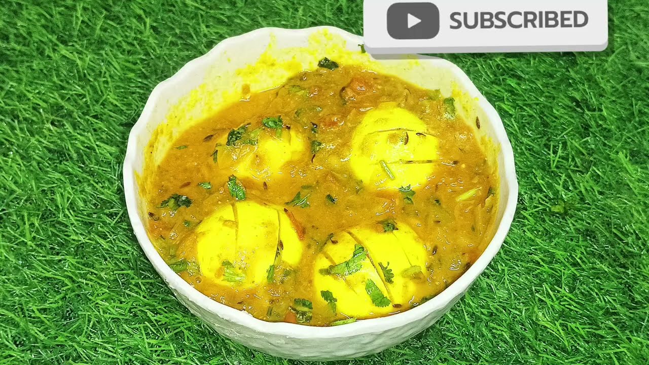 एक बार मेरे नए तरीके से अंडा🍛 बना कर देखिए उंगली के साथ प्लेट  भी चाट कर खाओगे|Anda korma Recipe