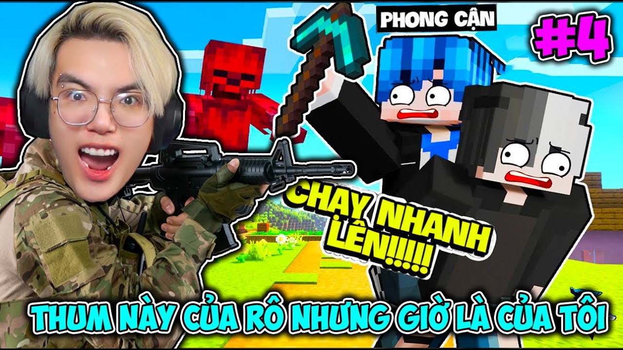 PHONG CẬN SINH TỒN CÙNG SIRO TẬP 4: 1 NGÀY ĐI SĂN QUÁI VẬT TRONG MINECRAFT FROM THE FOG