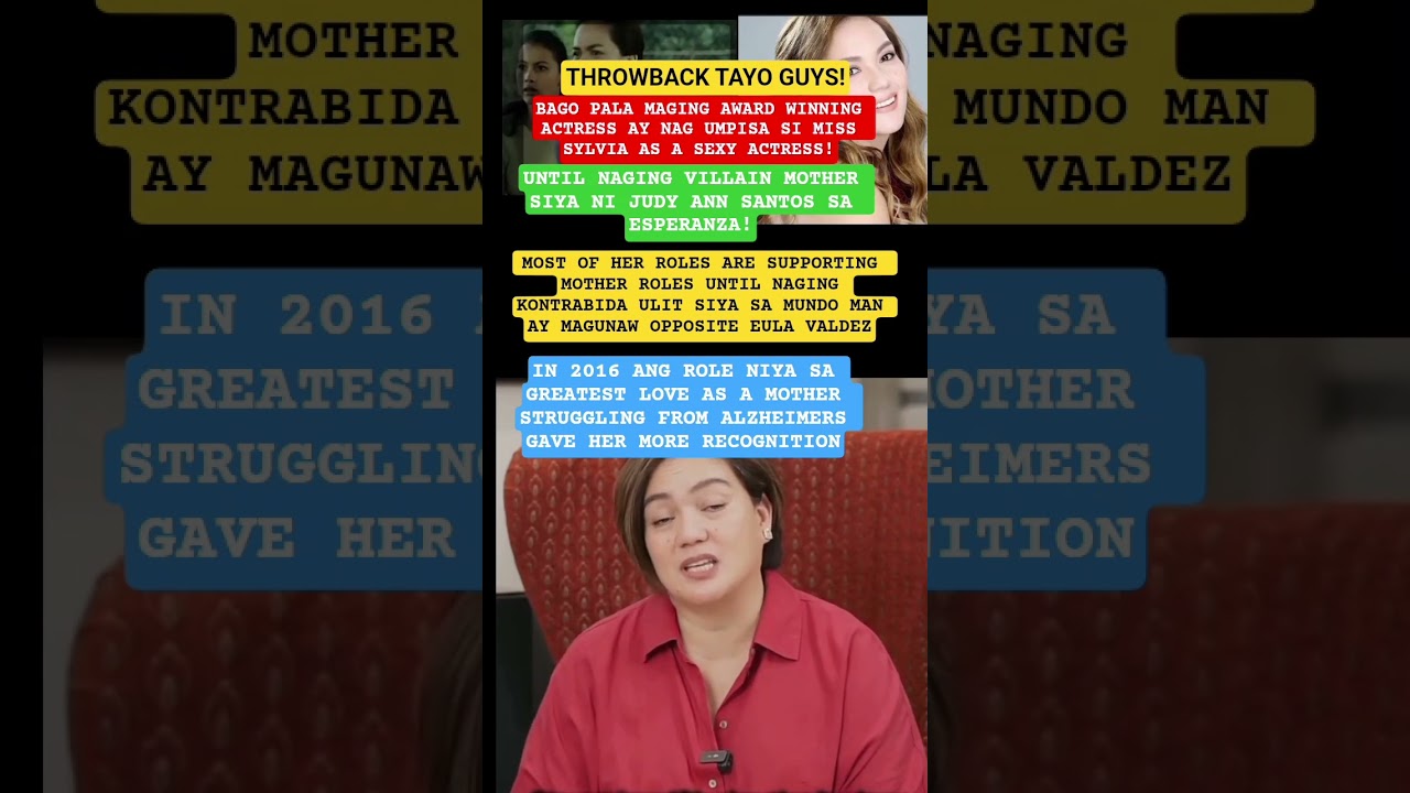 SYLVIA SANCHEZ THROWBACK #viral #trendingnow #shortsfeed #news #shortsviral #youtube