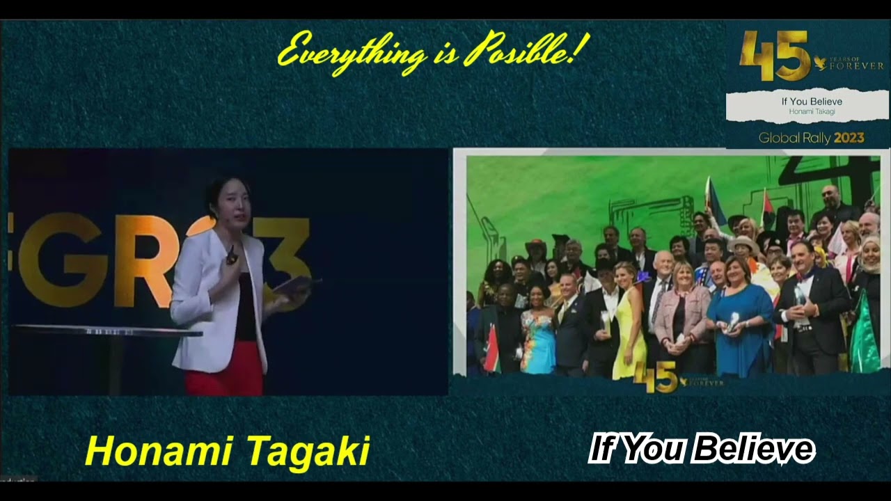 Honami Tagaki FGR23 New no. 1 in Forever Living Products