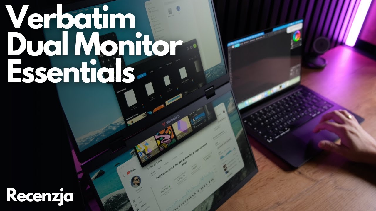 Oto rozwiązanie moich problem&oacute;w - Verbatim Dual Monitor Essentials | RECENZJA