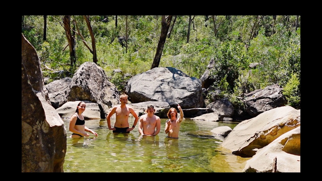 Overnight hike in the Blue Mountains