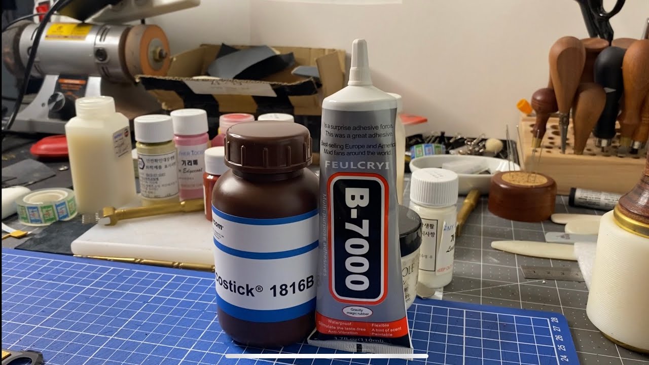 B7000/E6000 vs intercom 1816b Glue - Adhesive Leather on Hard PC