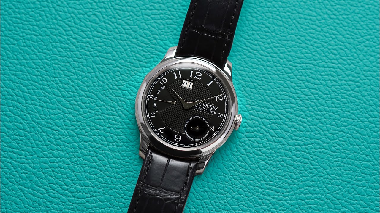 F.P. Journe Octa Automatique R&eacute;serve Black Label in Platinum #fpjourne #watches