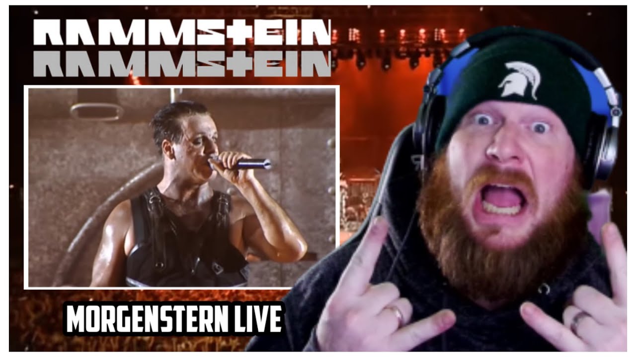 Rammstein - Morgenstern Live at Volkerball | AMERICAN REACTION! Live is ALWAYS Best!!