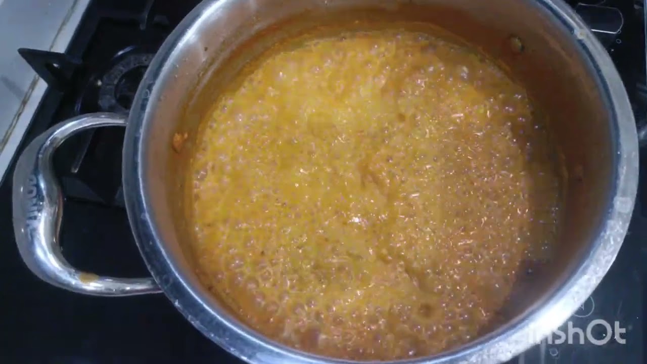 Nugge soppina basaru and palya. Drumstick leaves sambar and palyam.