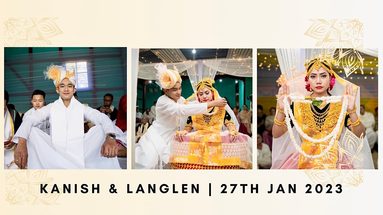 Kanish & Langlen Wedding Full | Luhongba Full