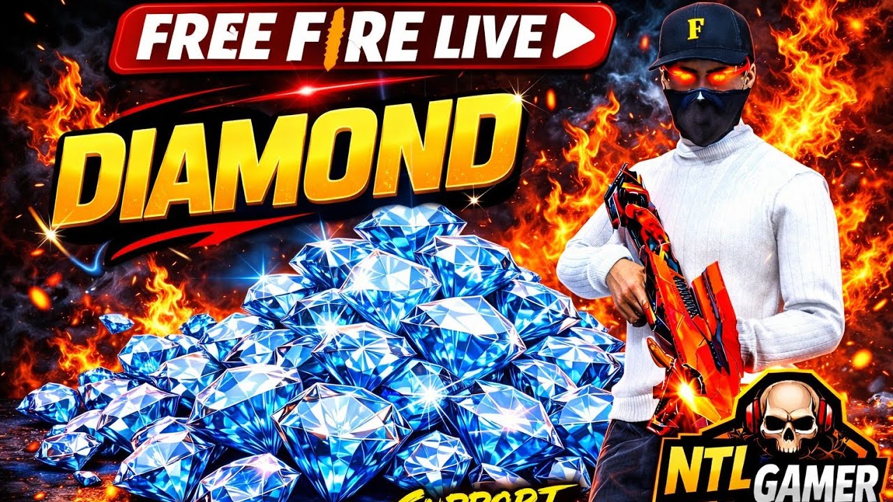 Free Fire MAX Live | Aaj 2K Support Complete Karenge 🥺💛